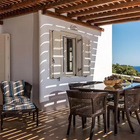 Mykonos Sleeps 12 Air Con Wifi וילה Mykonos Town