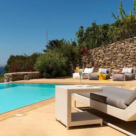 וילה Mykonos Sleeps 12 Air Con Wifi