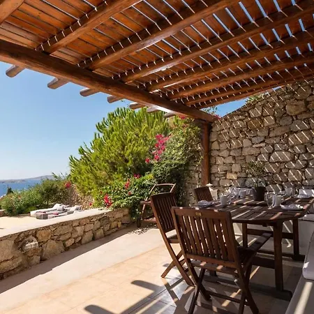 别墅 Mykonos Sleeps 12 Air Con Wifi